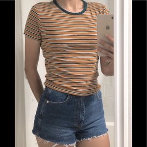 70s colorway ringer tee